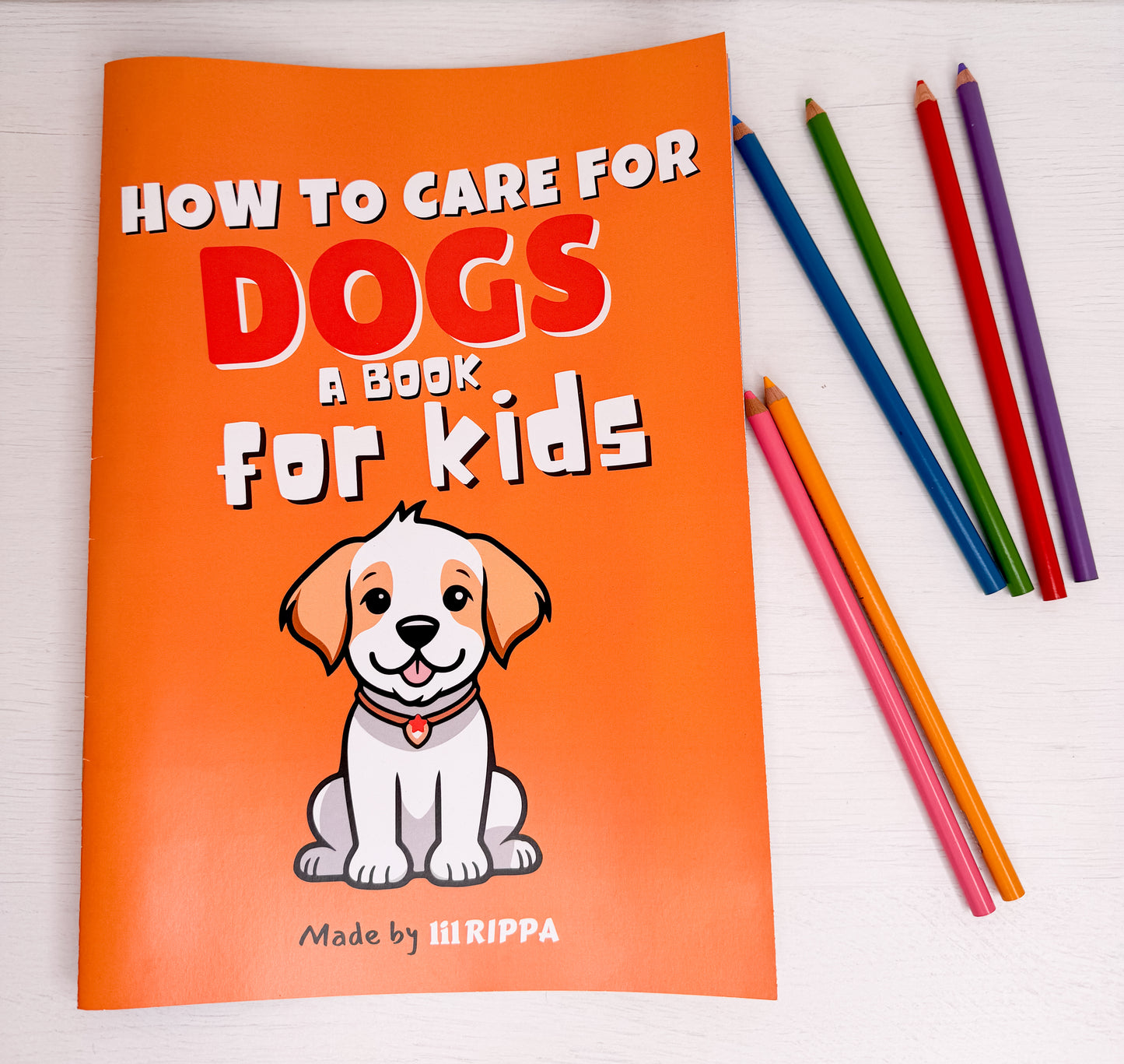 How to Care for Dogs Book for Kids