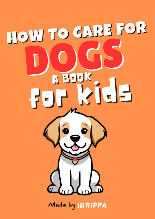 "How To Care For Dogs Book" Print Out