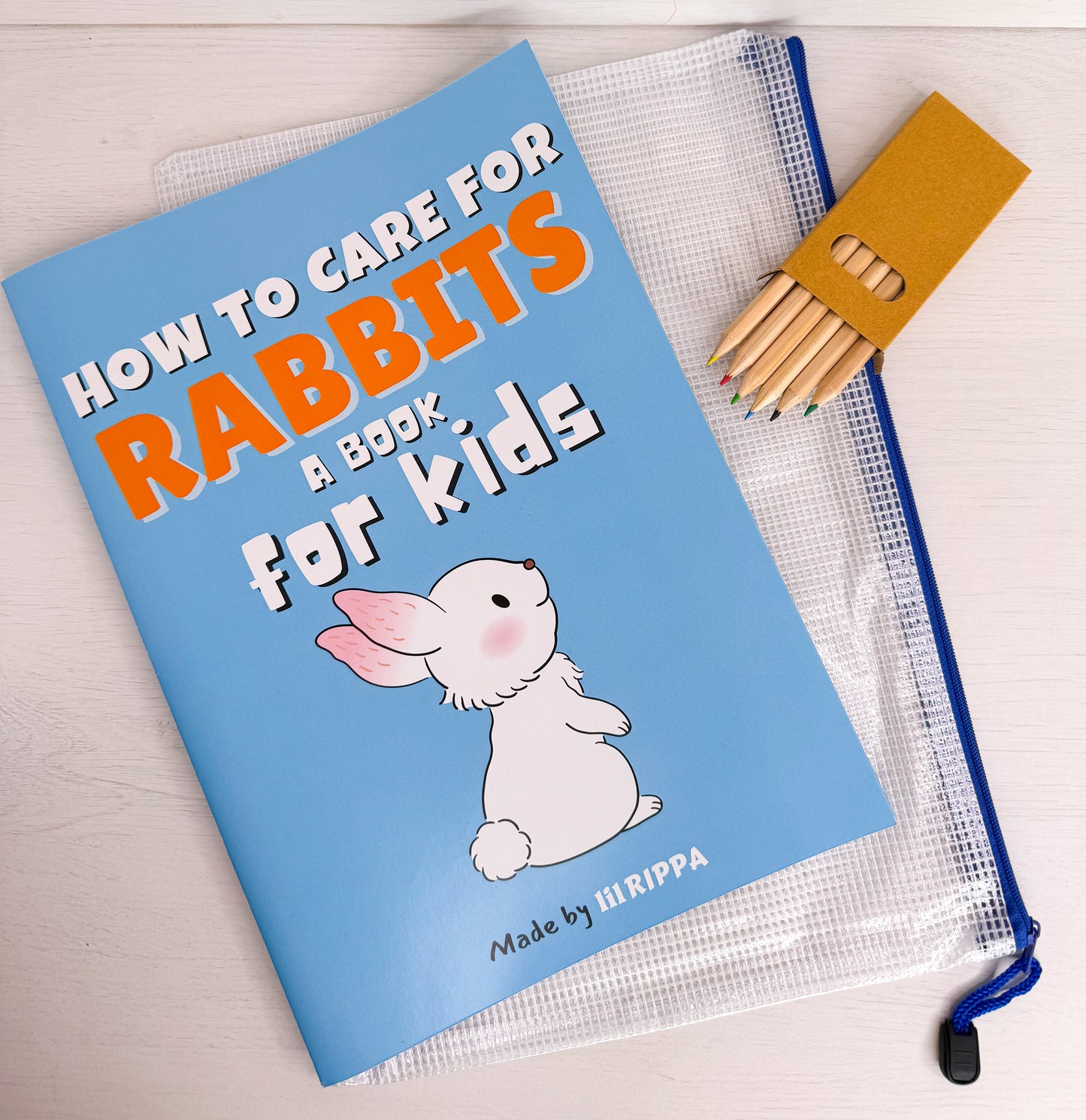 How to Care for Rabbits Book for Kids