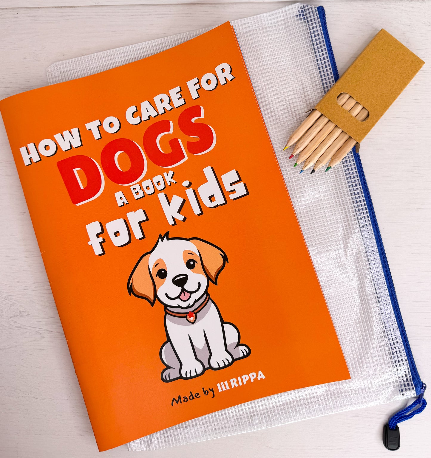 How to Care for Dogs Book for Kids